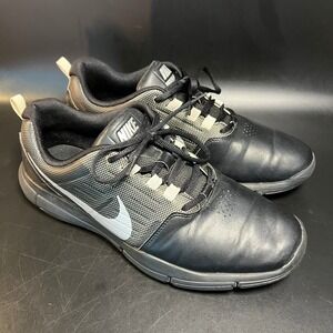 Nike Explorer Twist Golf Shoes Black‎ Low Top Lace Up Sneakers Mens 10 US